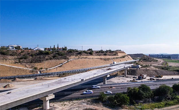 First phase of Nicosia ring road nears completion