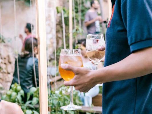 image Party at hidden garden in Nicosia