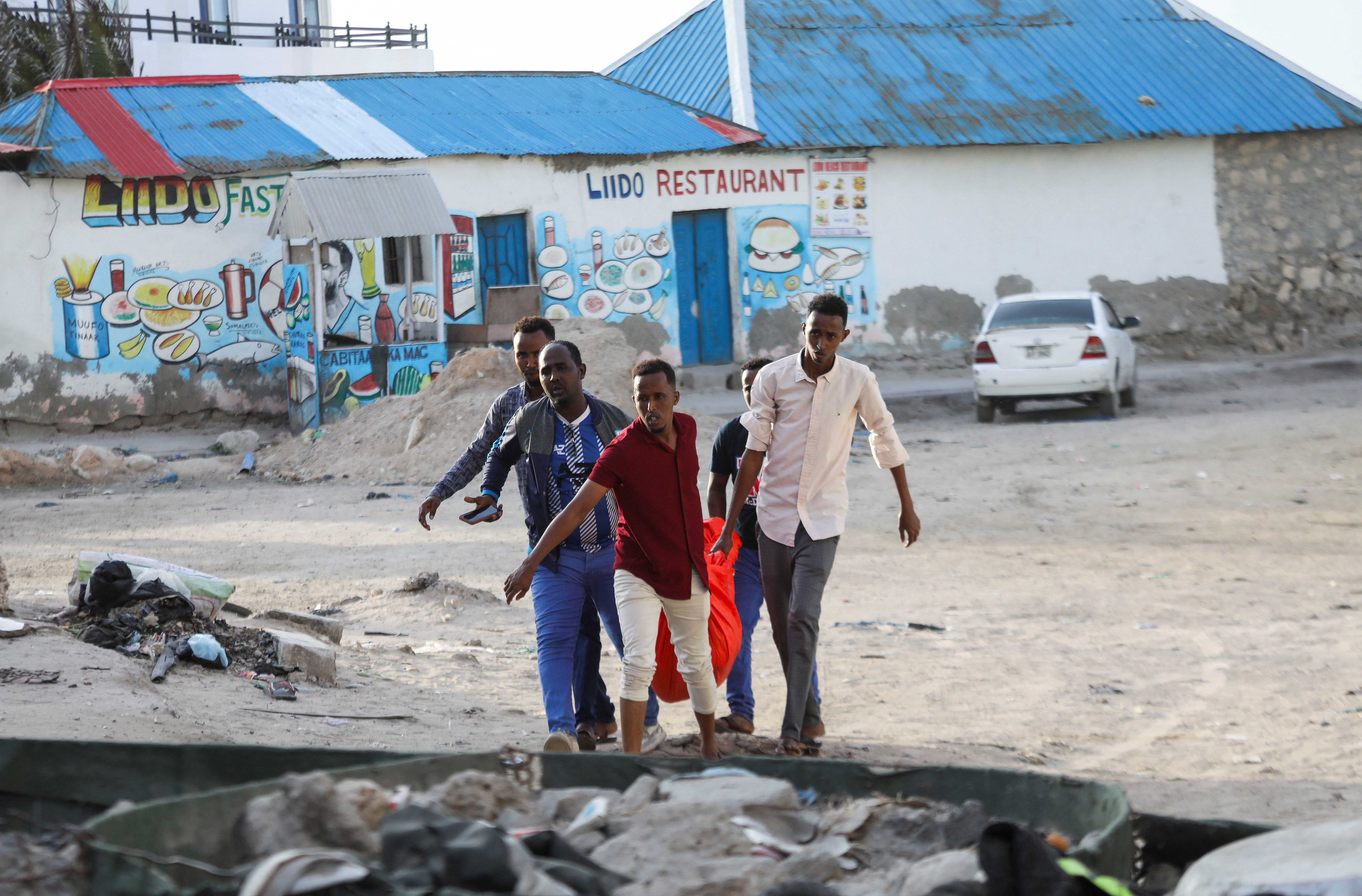 Eight killed in Somalia beach attack, ambulance service says