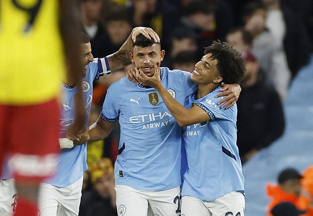 image Nunes scores first City goal in League Cup win over Watford