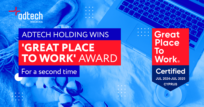 image AdTech Holding receives prestigious Great Place to Work® certification