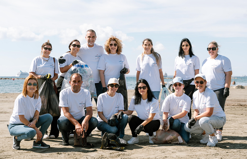 image CMA CGM Cyprus acts for a cleaner Limassol on World Cleanup Day