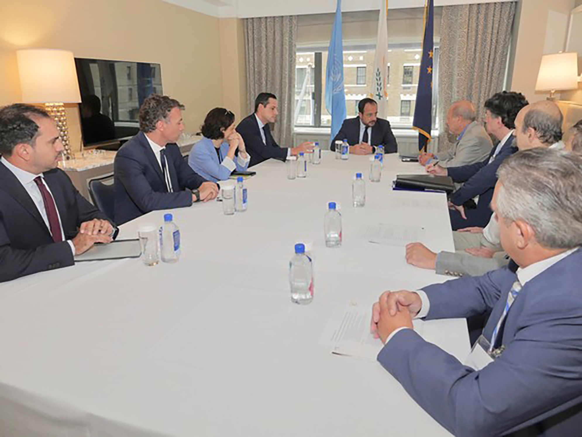 Christodoulides briefs UN Permanent Security Council members over Cyprob