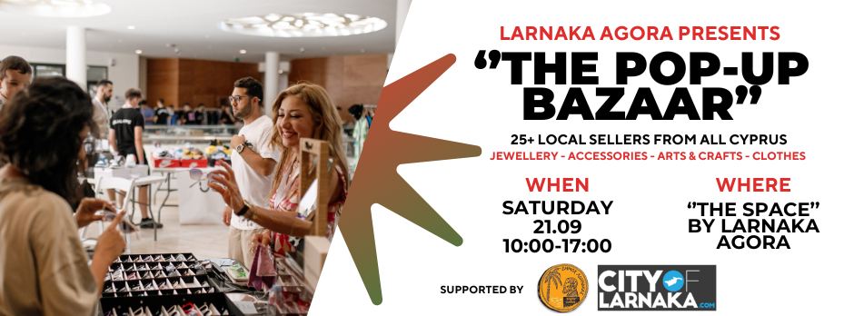 Pop-up market in Larnaca this weekend