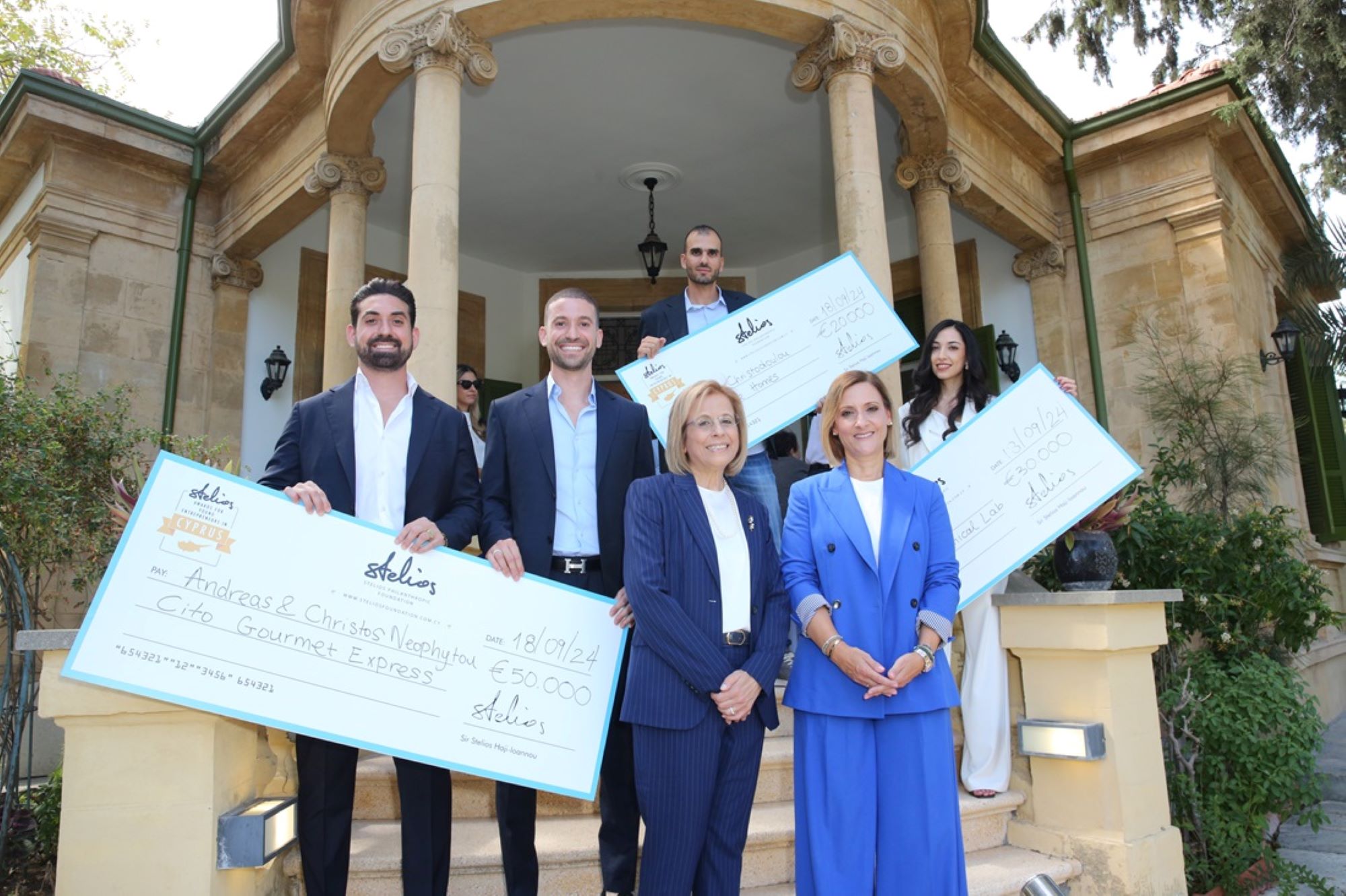 Young entrepreneurs awarded by Haji-Ioannou