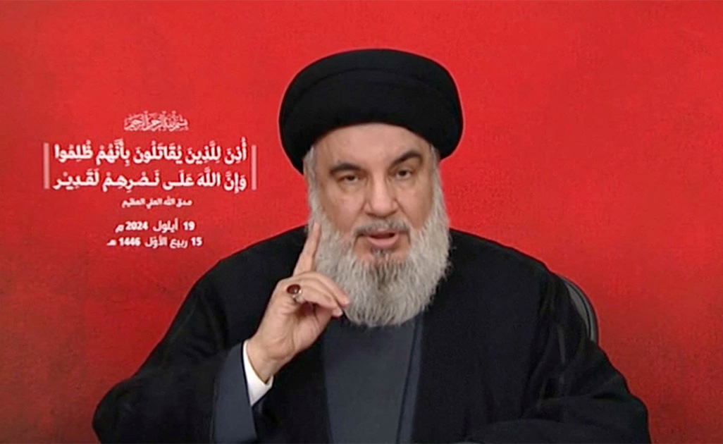 Hezbollah chief denounces Israeli attacks