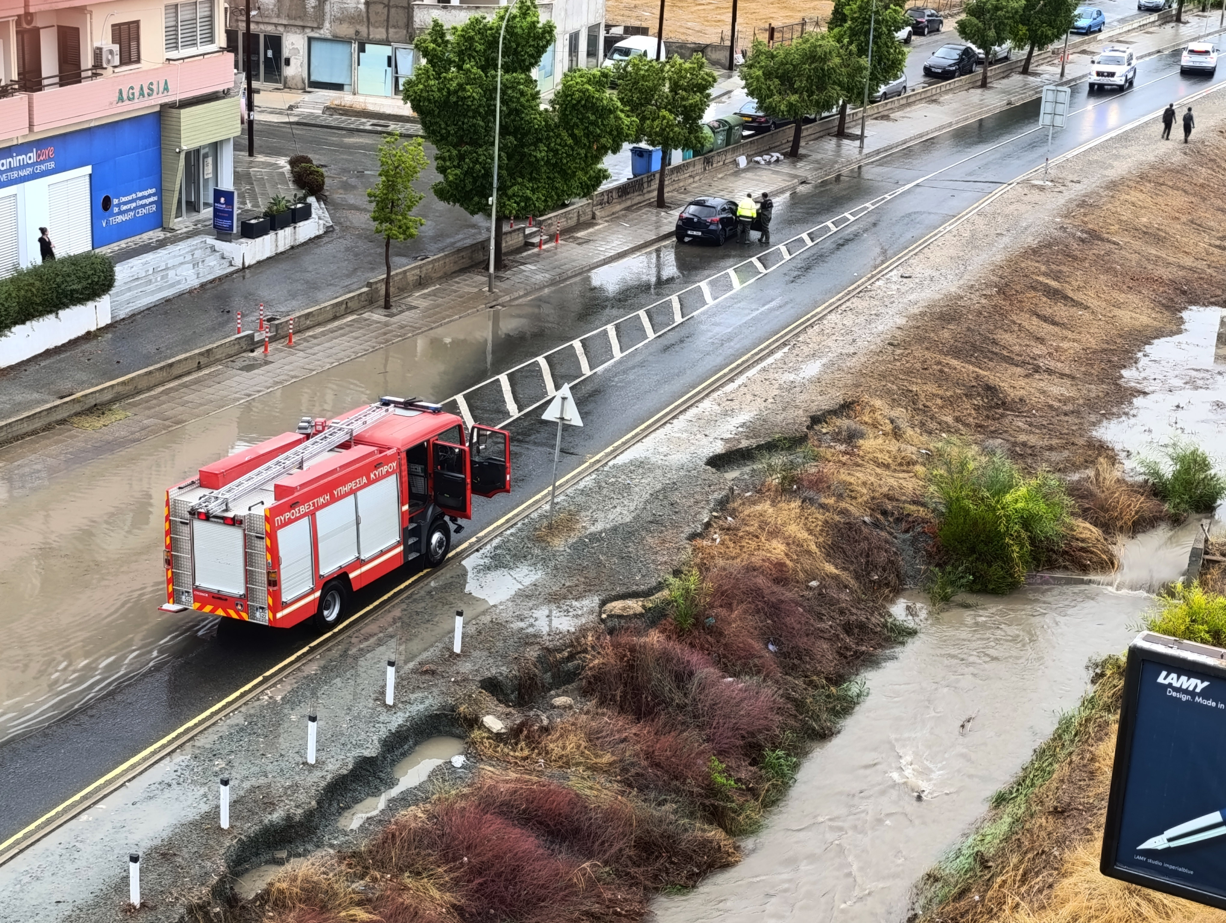 Nicosia sees three times September rainfall in just four hours