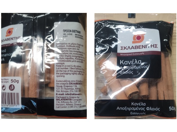 Cinnamon sticks recalled for forbidden preservatives