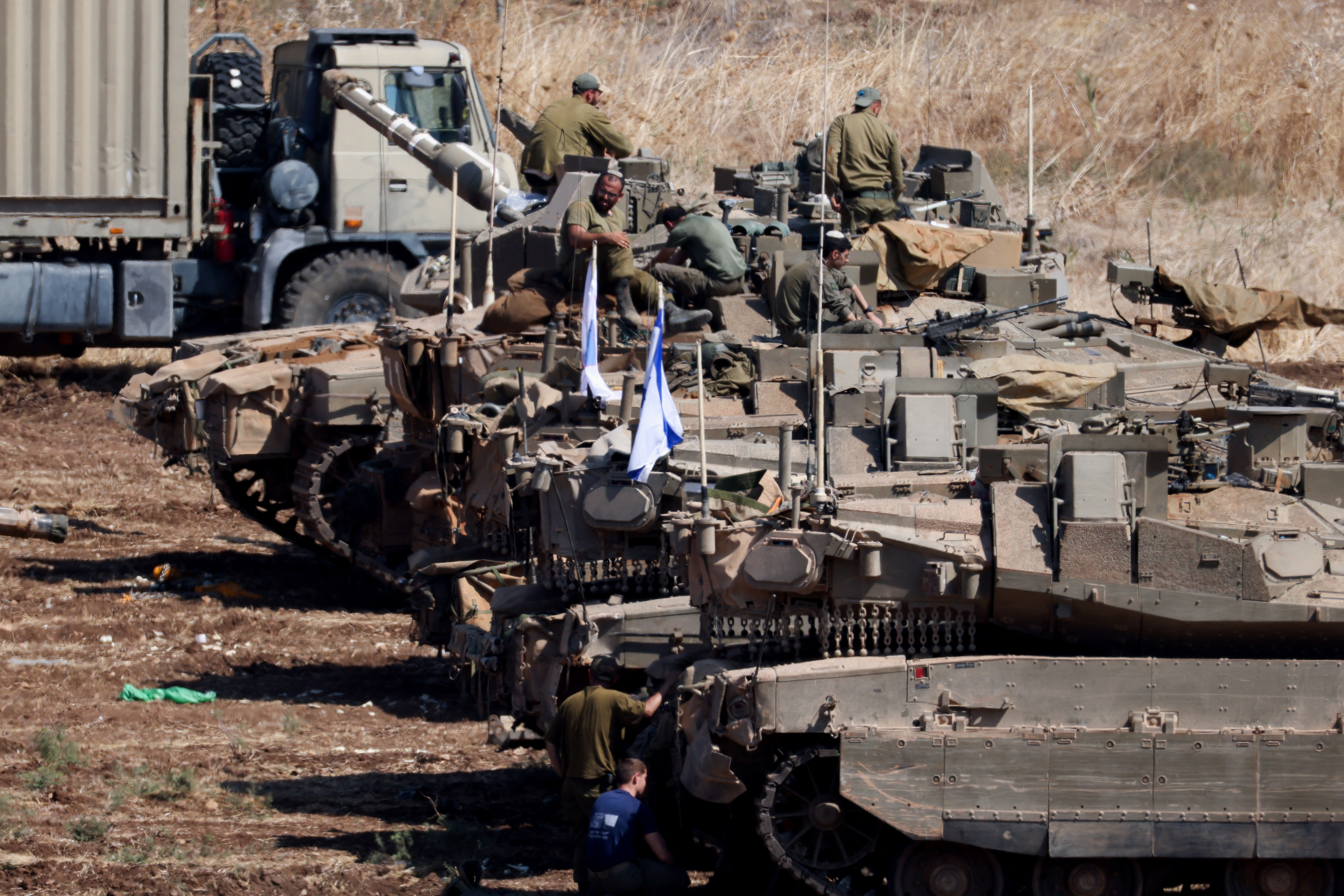 Israeli military says infantry, armoured units joining Lebanon ground operation