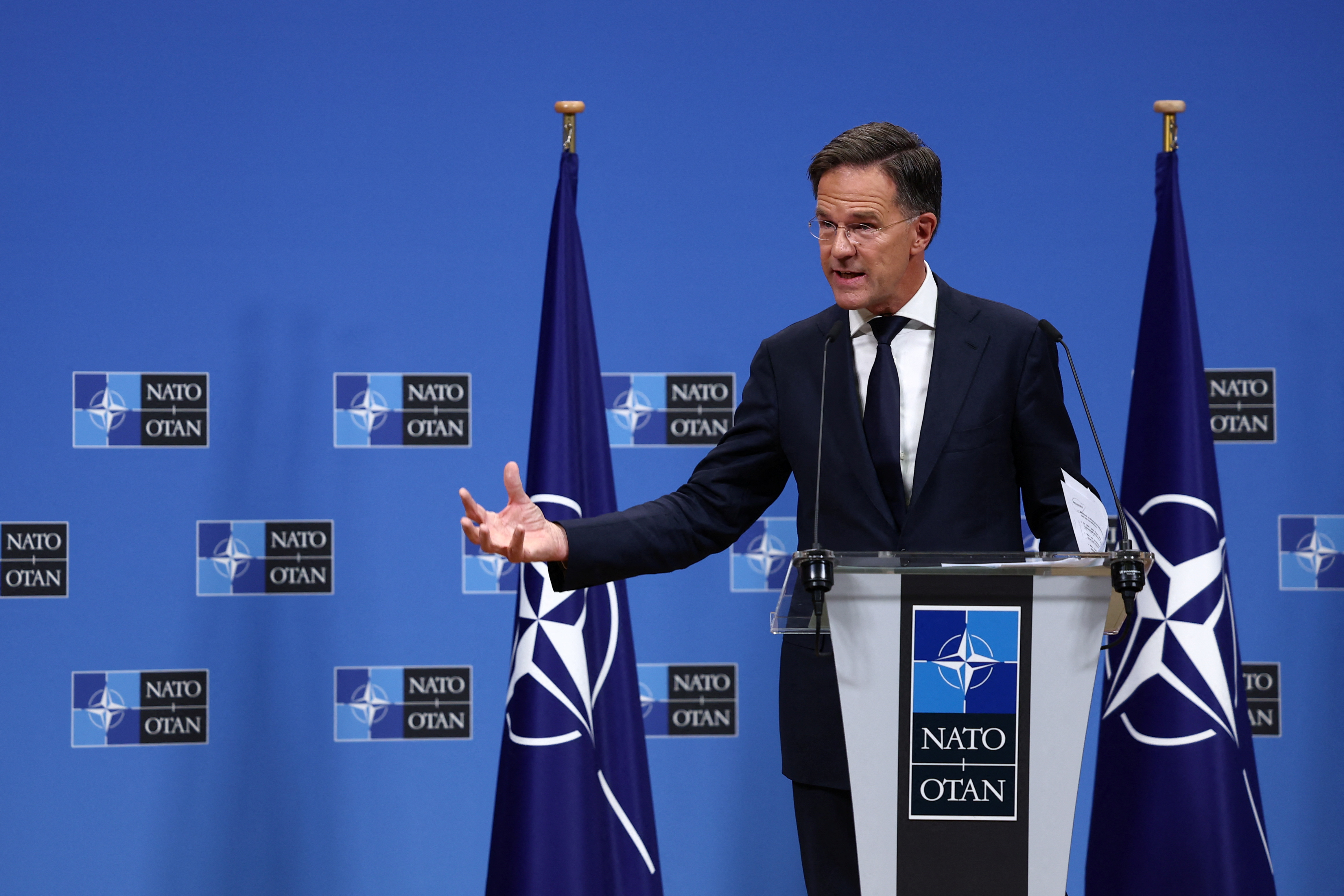 New NATO boss Rutte pledges support for Ukraine, plays down Trump fears