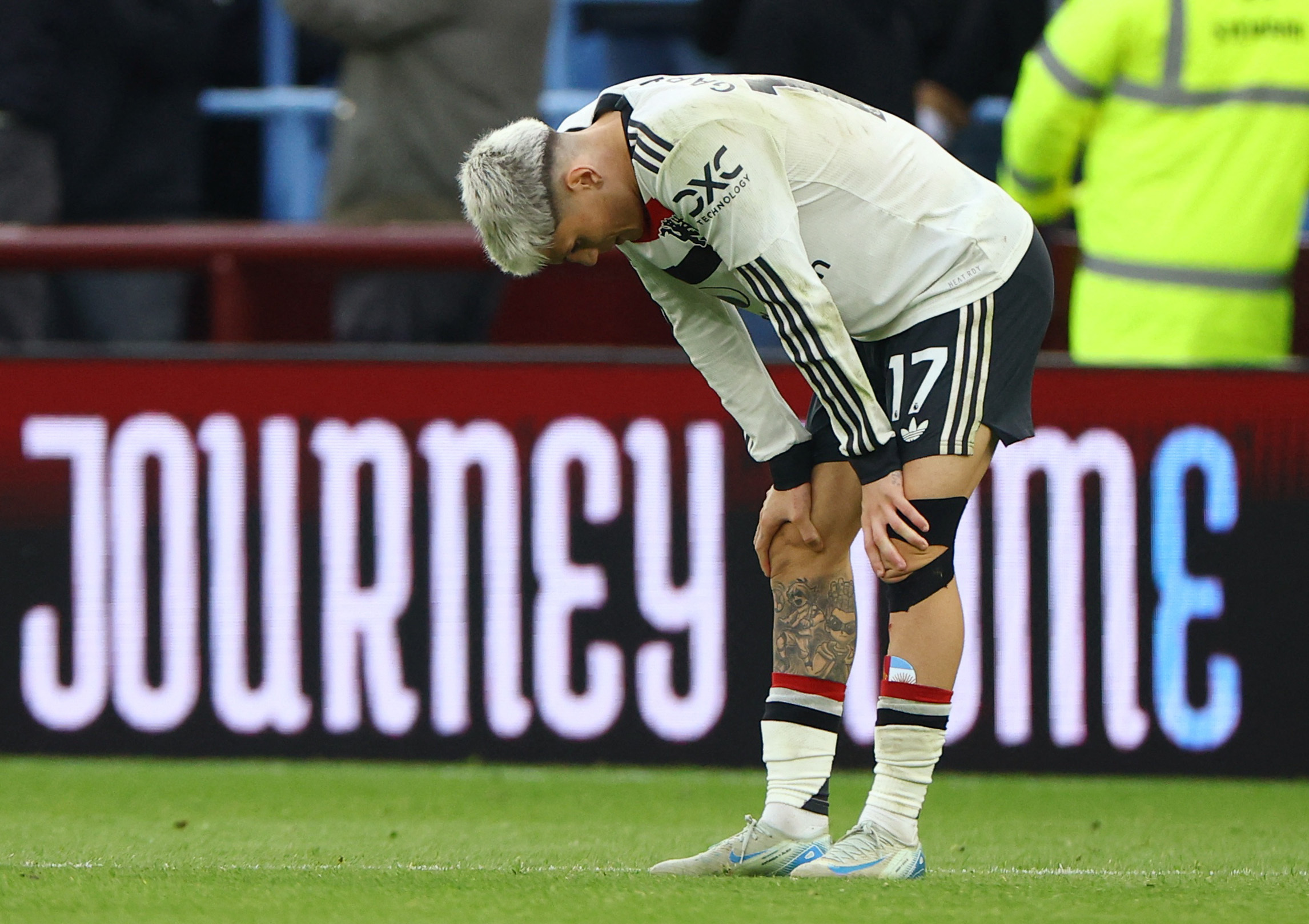 Beleaguered Man United battle to 0-0 draw at Villa