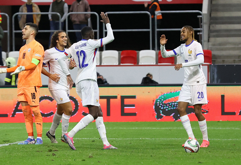 image Kolo Muani brace leads France to 2-1 win in Belgium