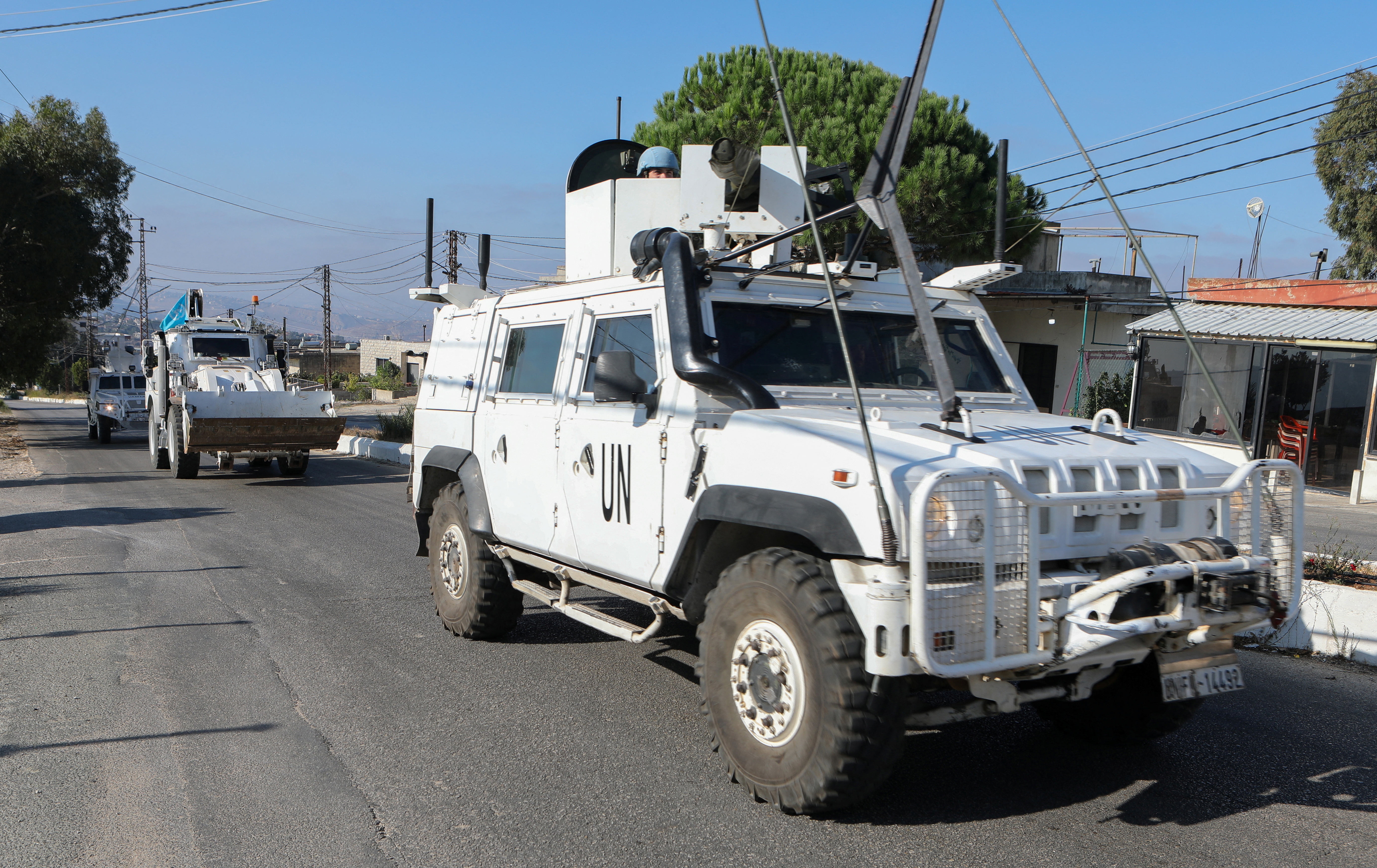 Israeli strike wounds two UN peacekeepers, Western countries condemn attack