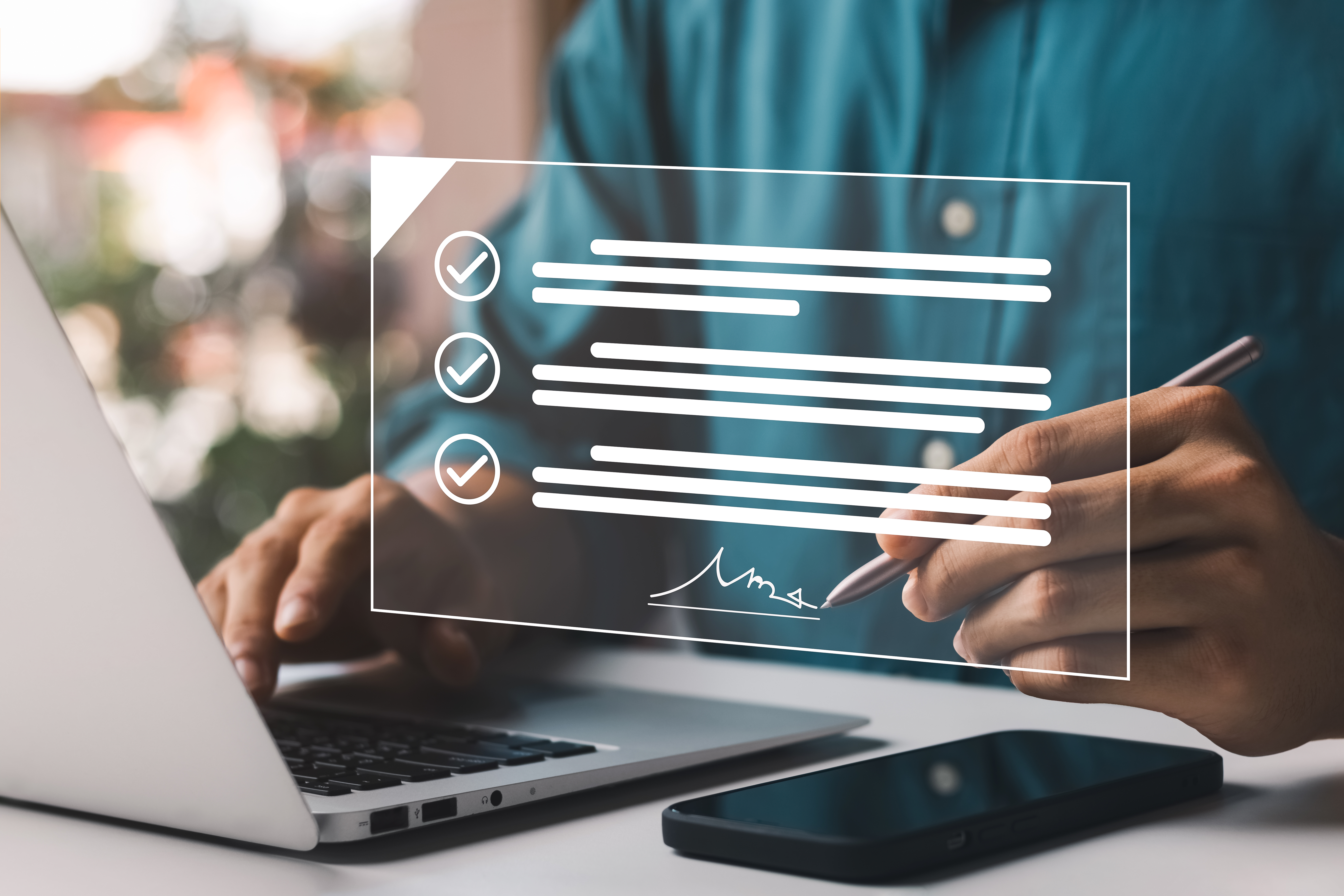 Digital IDs can be used to sign documents straight away