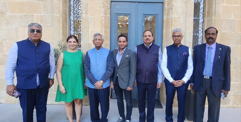 image &#8216;Hope For Children&#8217; founder, executives meet with Indian senior officials