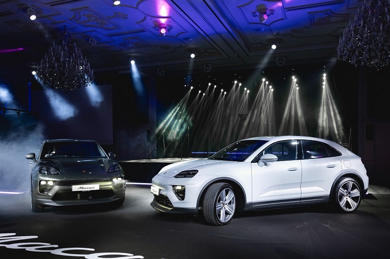 Lavish Cyprus launch of new all-electric Porsche Macan