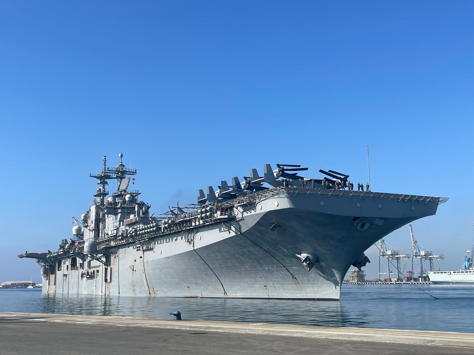 USS Wasp returns to Cyprus