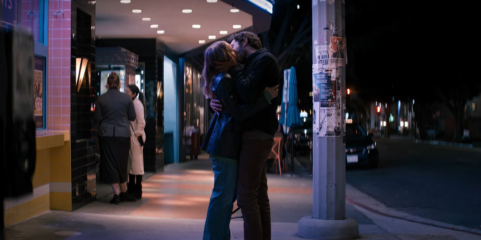 image What makes a great TV kiss?