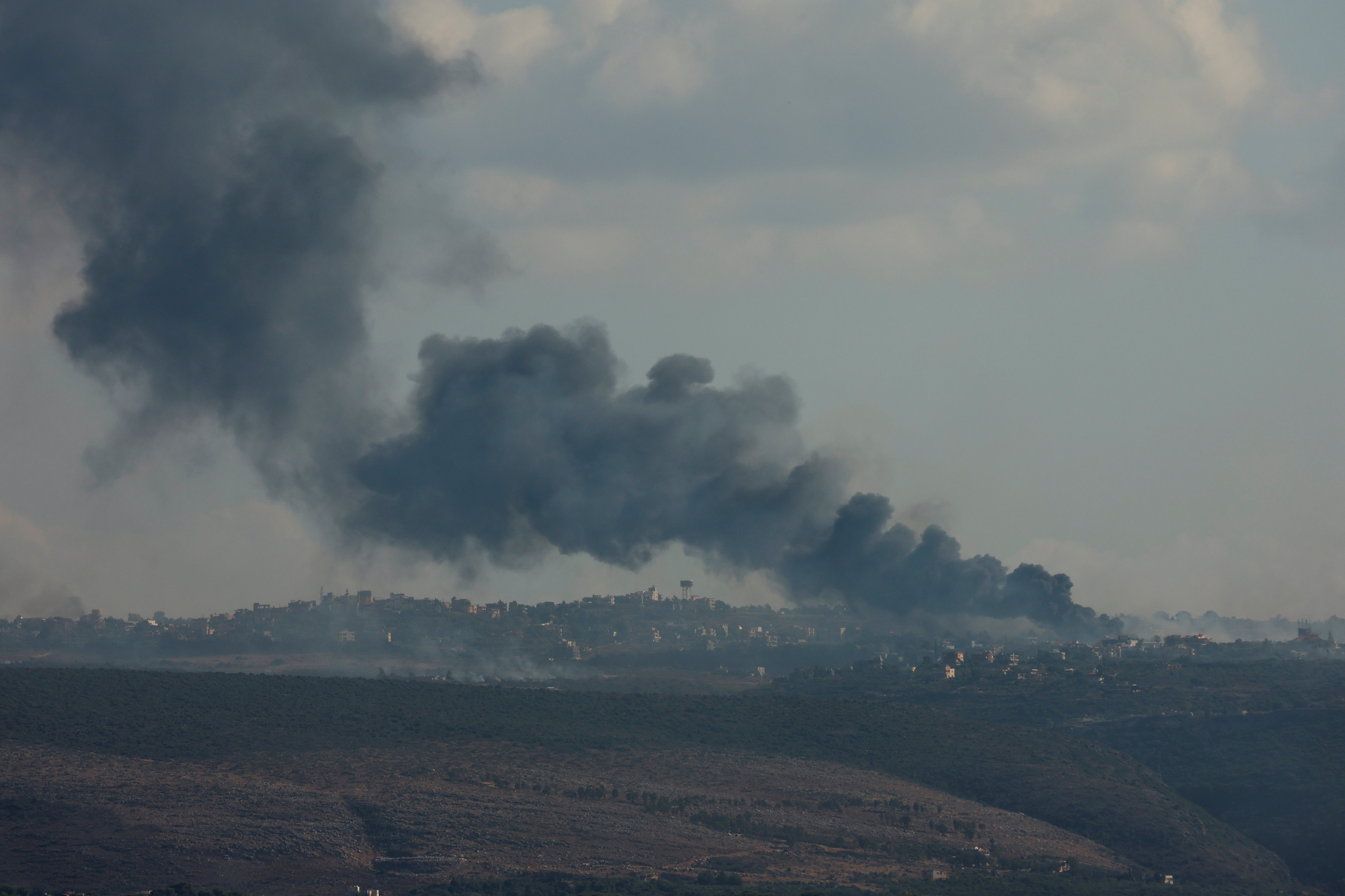 image Israel&#8217;s military says it attacked Hezbollah&#8217;s intelligence HQ in Beirut