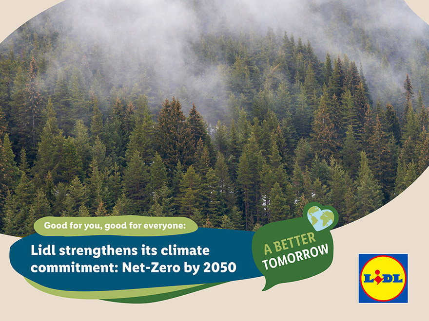 image Lidl strengthens its climate commitment: Net-Zero by 2050
