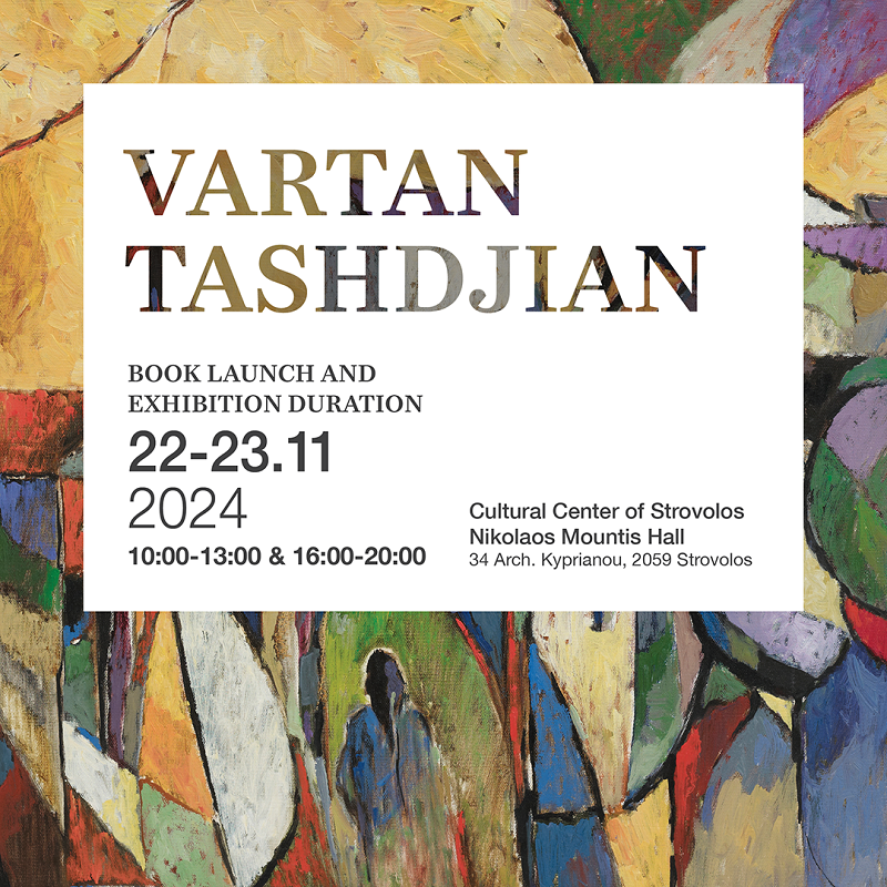 Vartan Tashdjian: book launch and exhibition opening