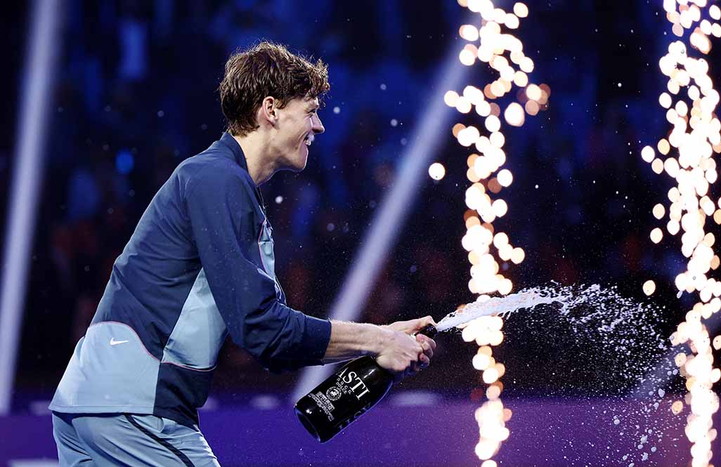 Sinner crowns outstanding season with ATP Finals win over Fritz