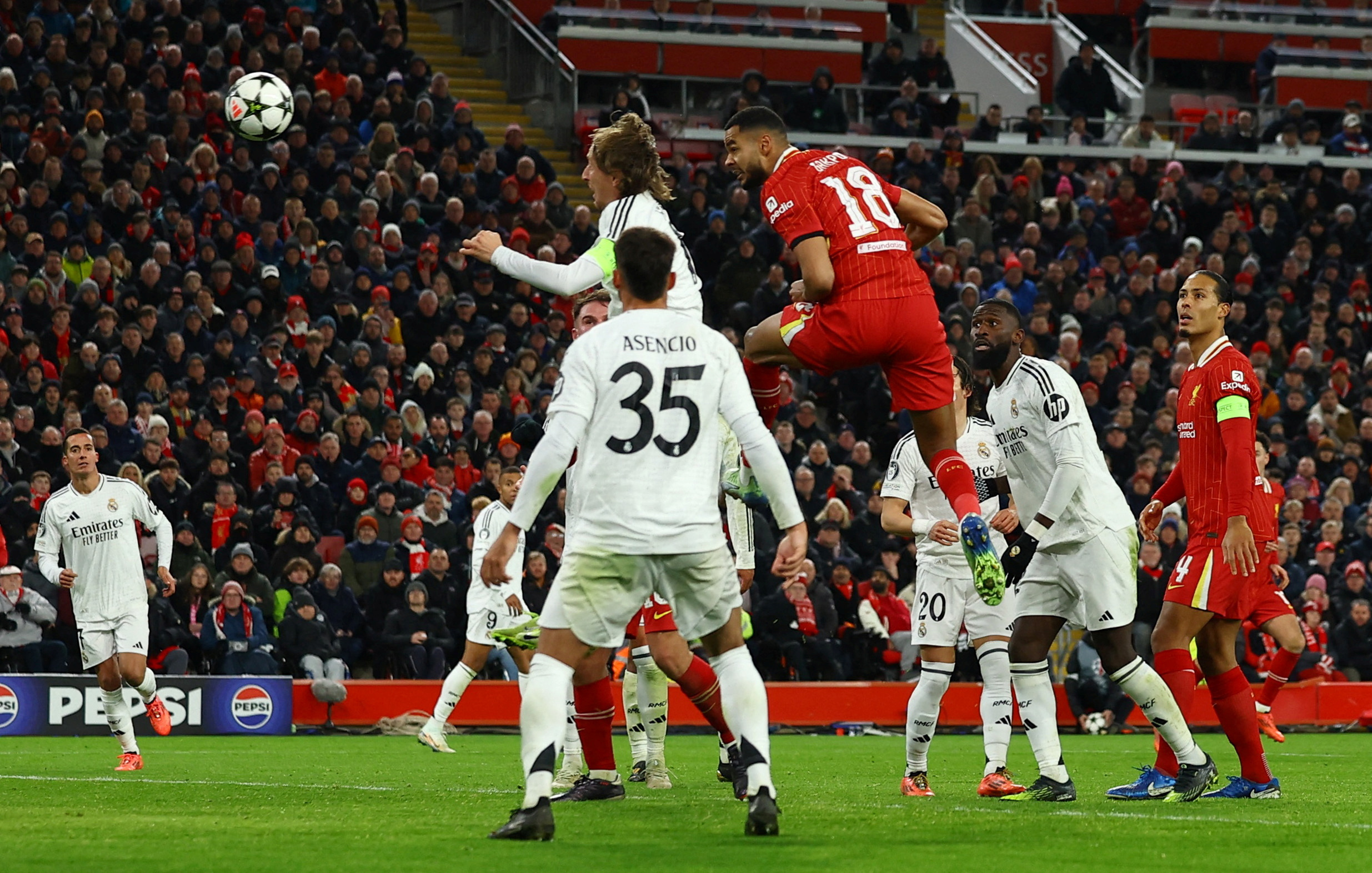 Liverpool maintain perfect start after defeating Real Madrid 2-0