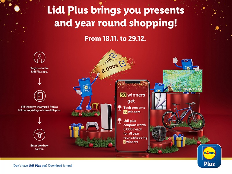 Lidl Christmas competition promises gifts to 30 lucky shoppers