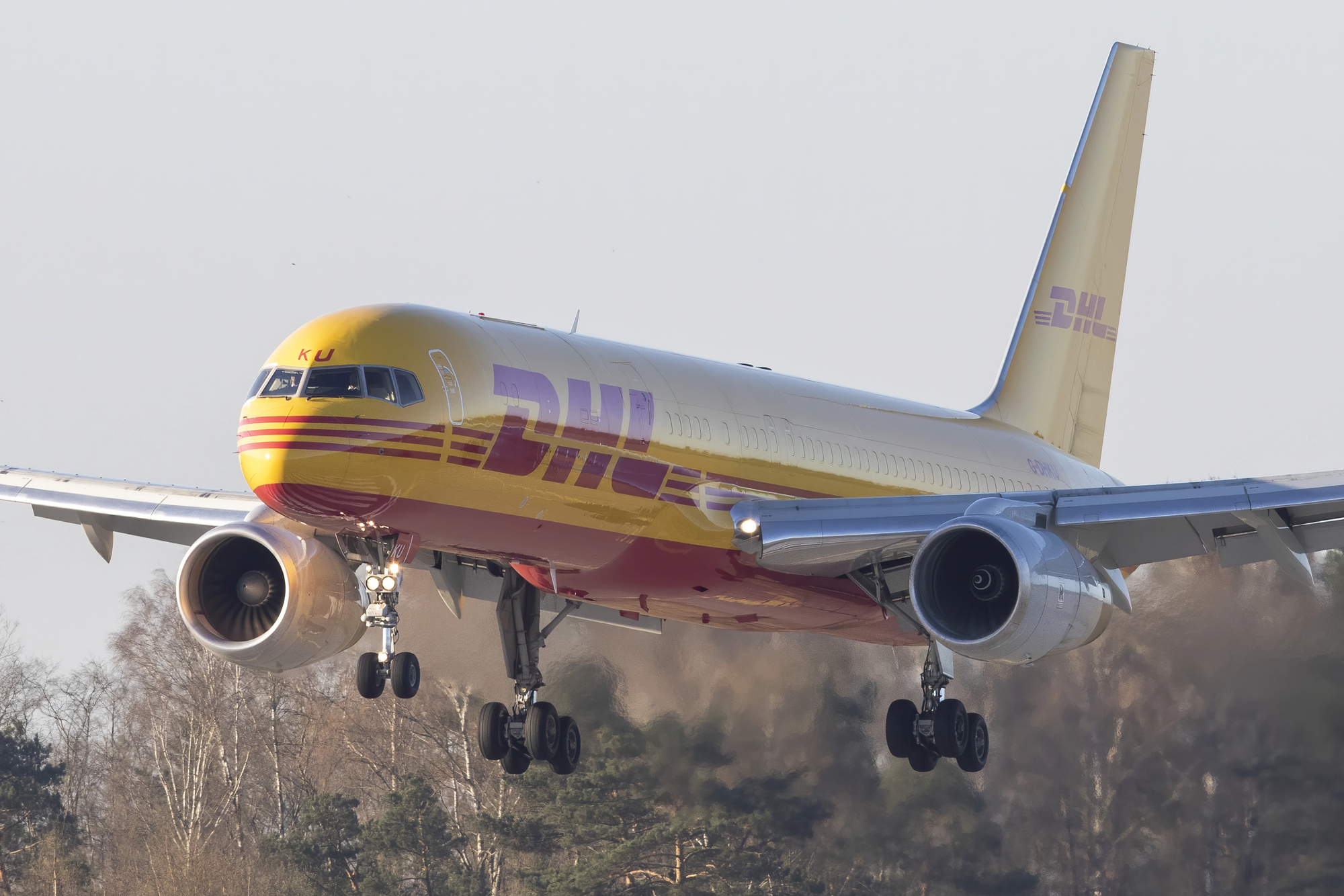 DHL cargo plane crashes on house in Vilnius, one dead, two injured