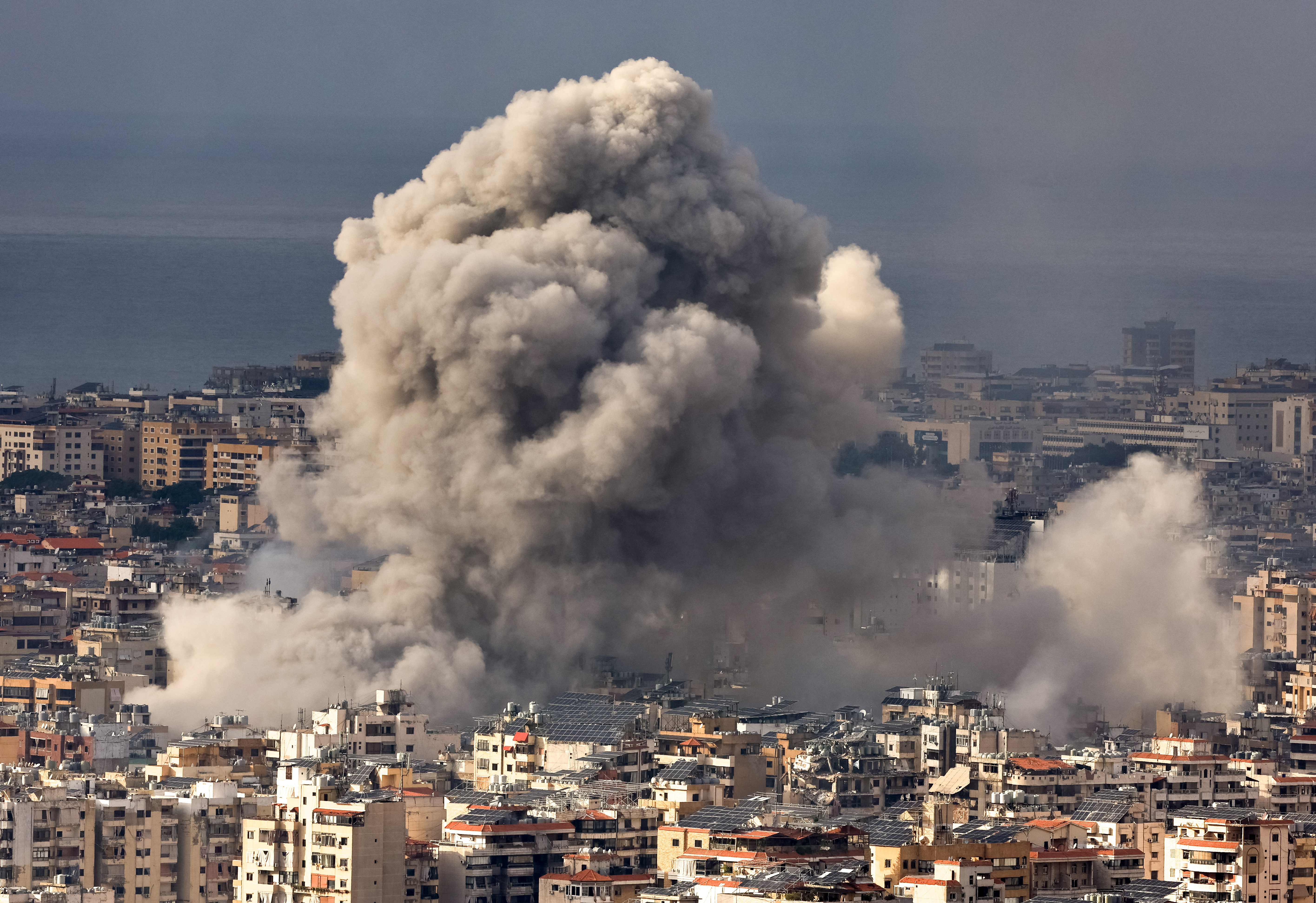 Deadliest Israeli strike yet on central Beirut leaves gruesome scenes