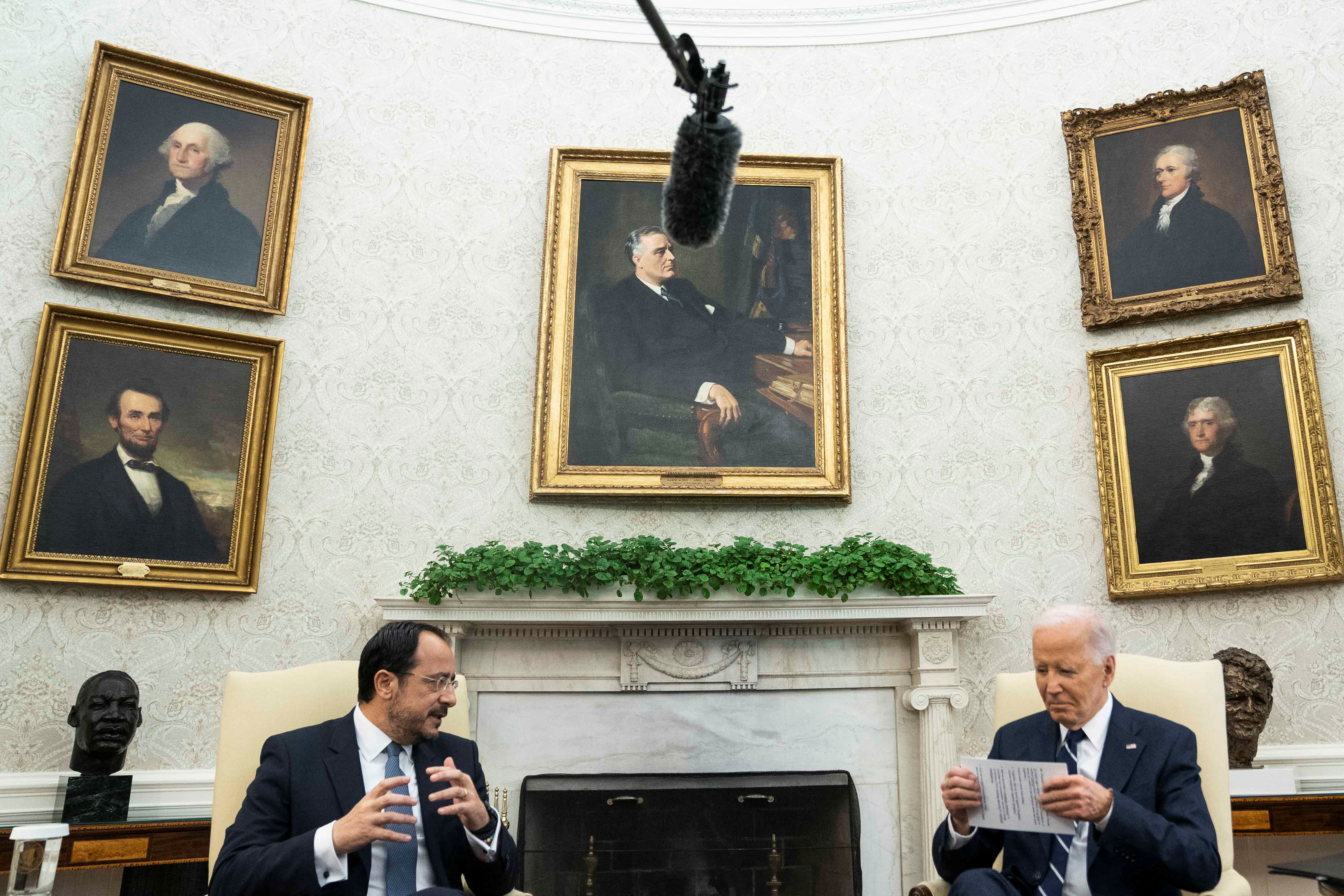 Cyprus joining NATO plan presented to Biden