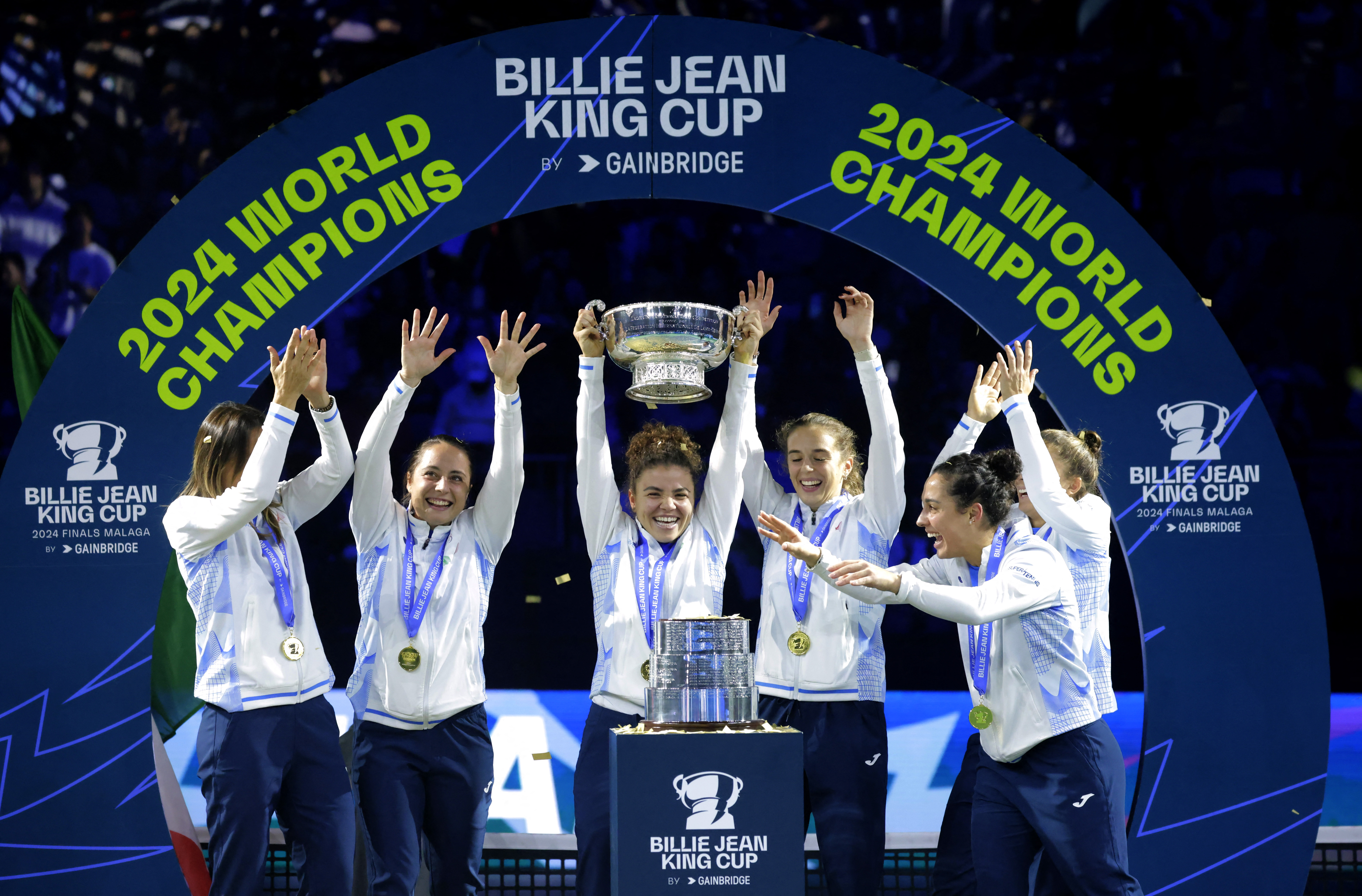 Brilliant Paolini leads Italy to fifth Billie Jean King Cup title