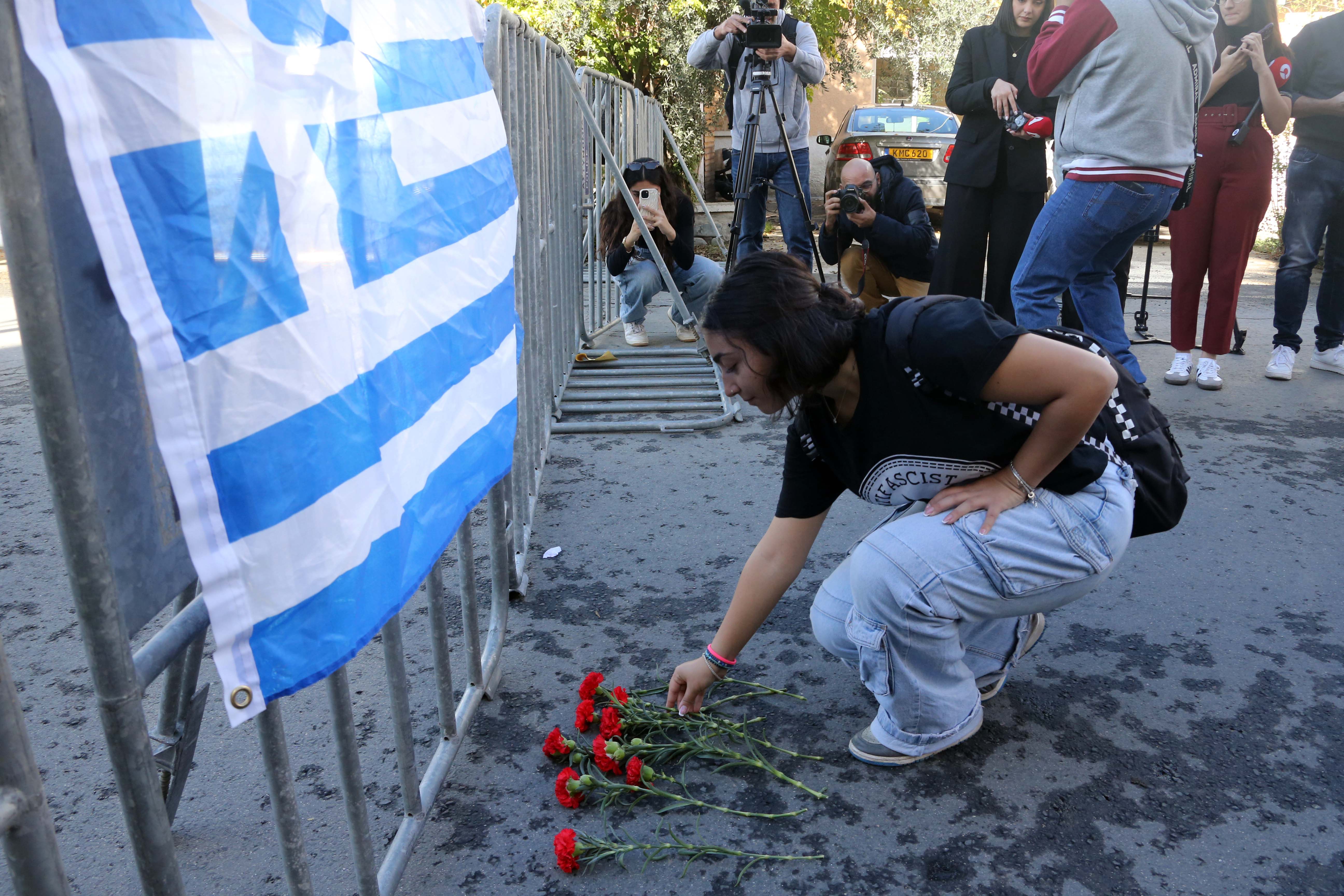 Cypriot students march against US at Greek polytechnic commemoration