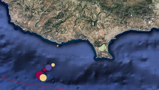 Earthquakes in Limassol, Paphos