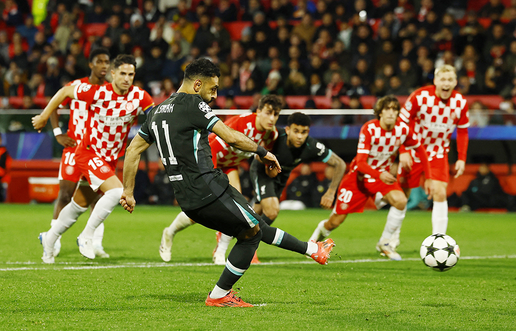 Salah penalty maintains Liverpool’s winning run at Girona