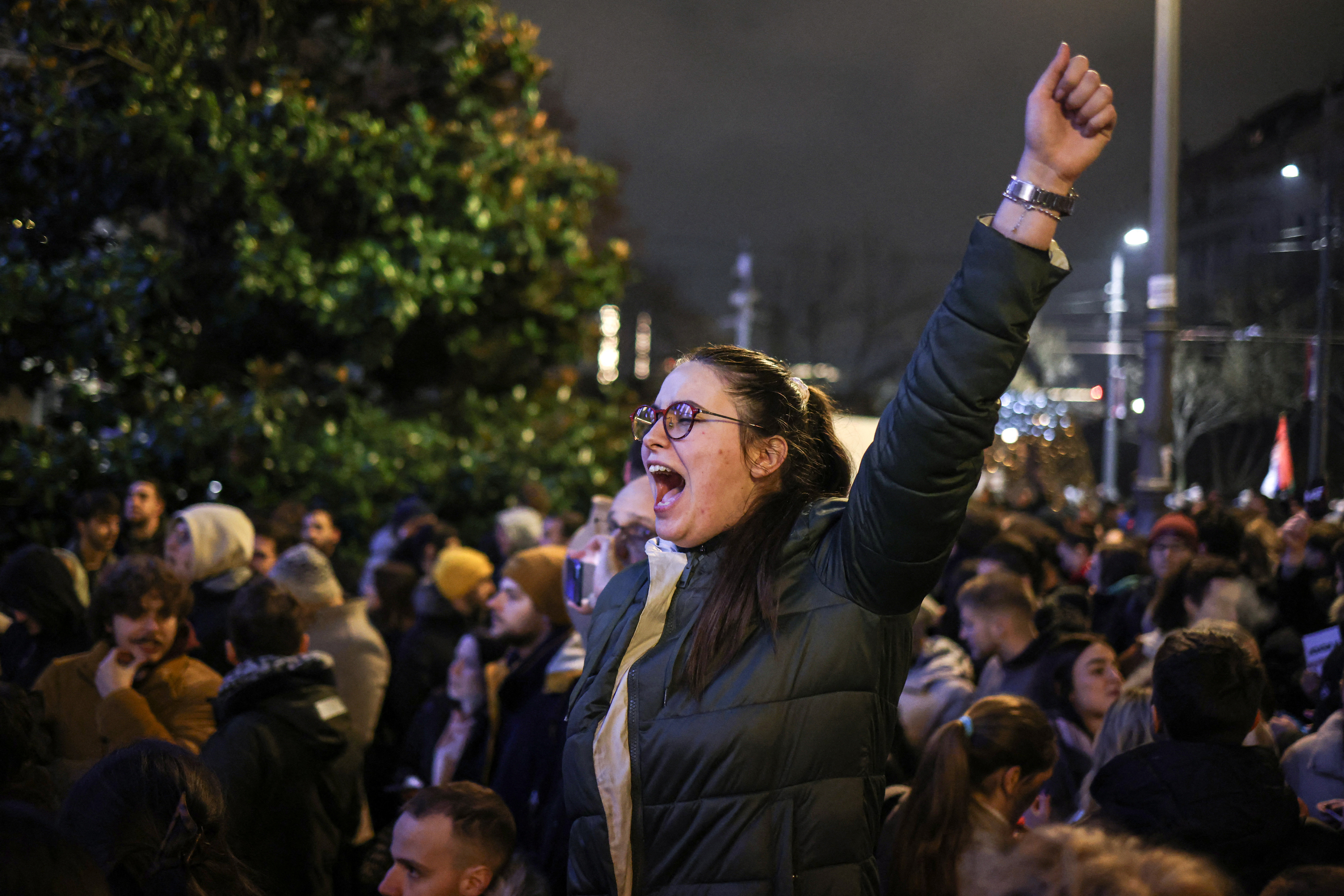 Serbia’s Vucic promises to meet protesters’ demands after train station disaster