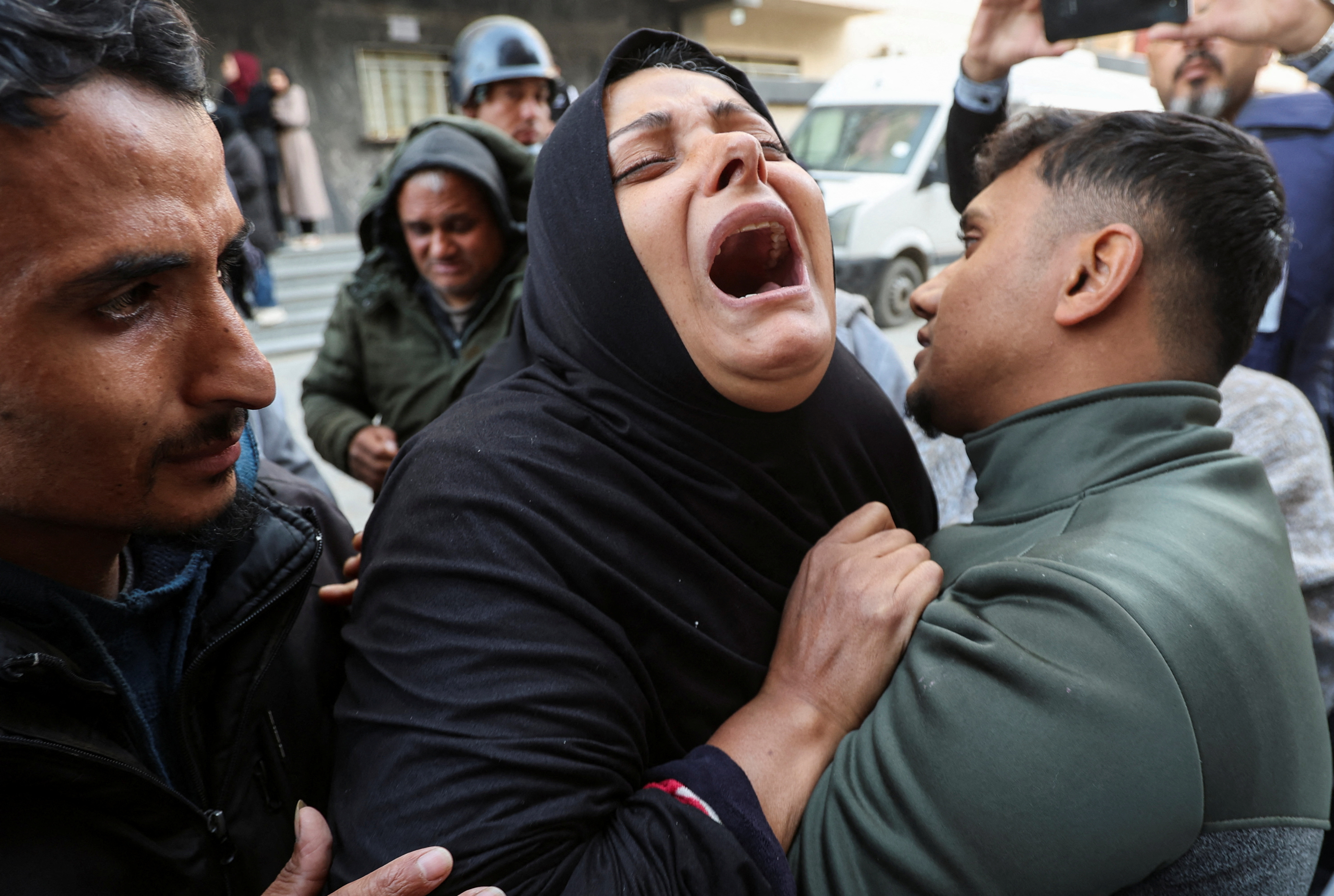 image Gaza medics say Israeli strike kills five journalists, Israel says it hit militants