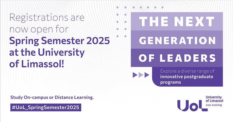 image University of Limassol accepting 2025 Spring Semester applications