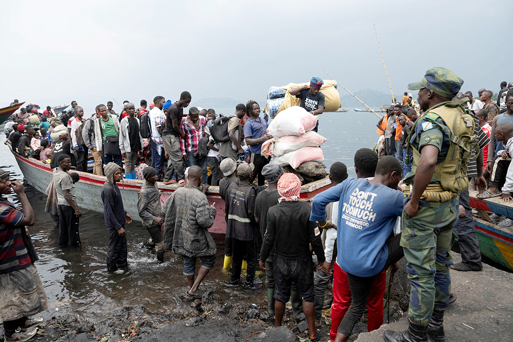 Fighting rages in Congo’s Goma while embassies attacked in capital