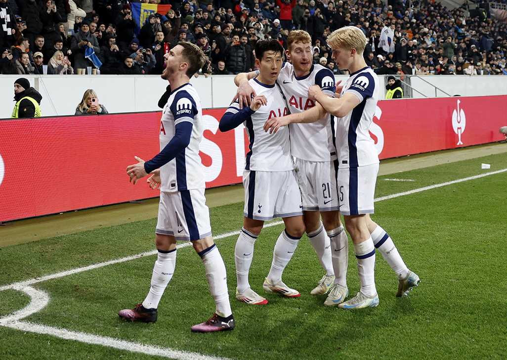 Son leads Spurs to victory at Hoffenheim