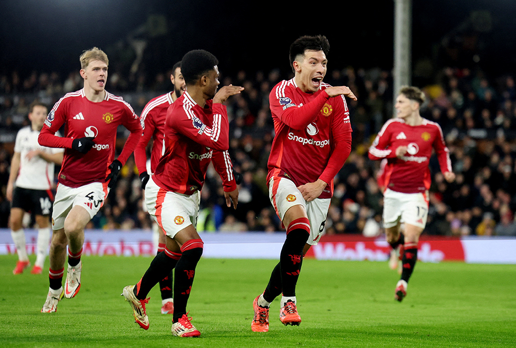 A lucky but important win, says Man United’s Martinez