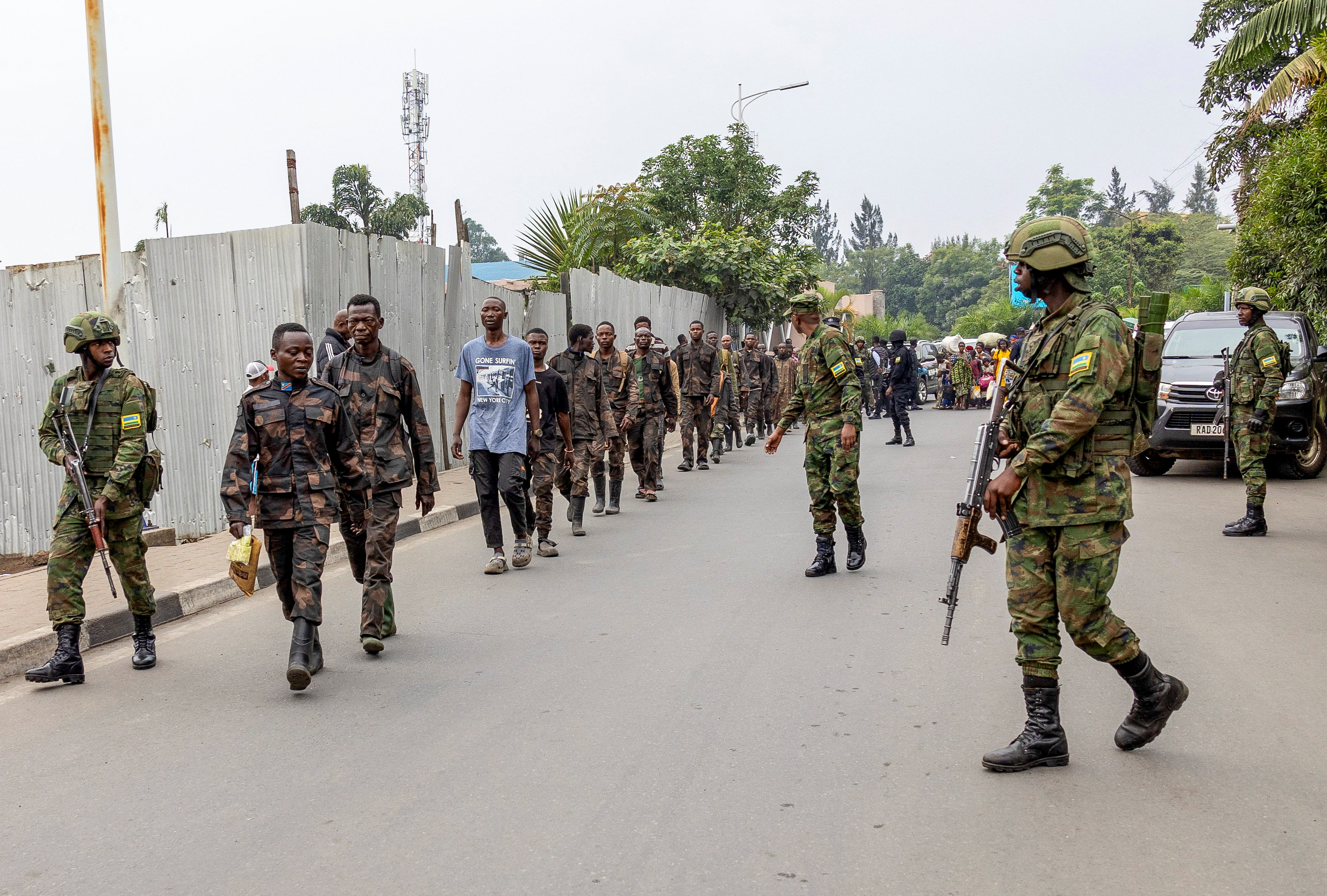 image Rwandan-backed rebels enter Congo&#8217;s Goma in major escalation