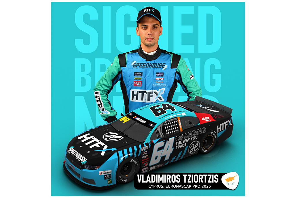 Cyprus will be represented once again by Tziortzis in EURONASCAR 2025