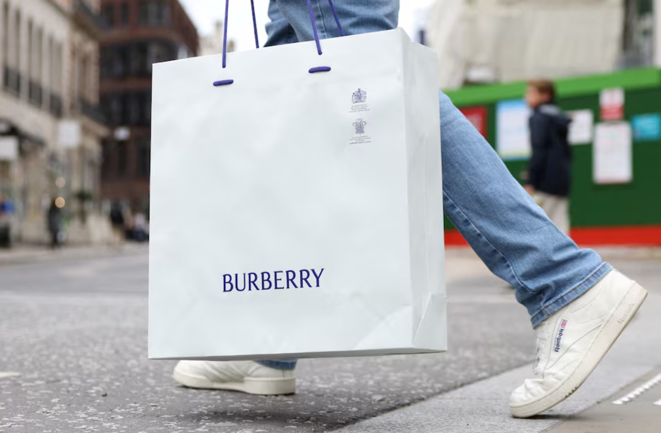 Burberry hopes festive season sales signal turnaround