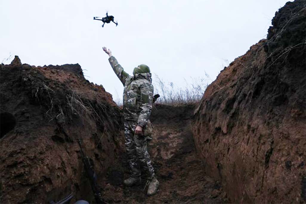 Waves of Ukrainian drones target Russian power, oil facilities