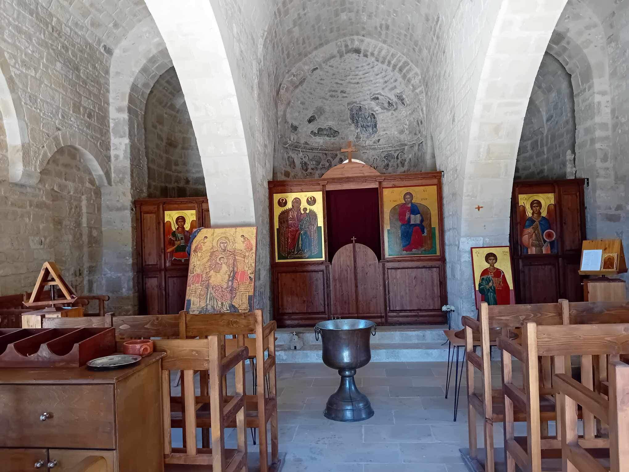 Ancient murals still visible in Paphos’ oldest monastery