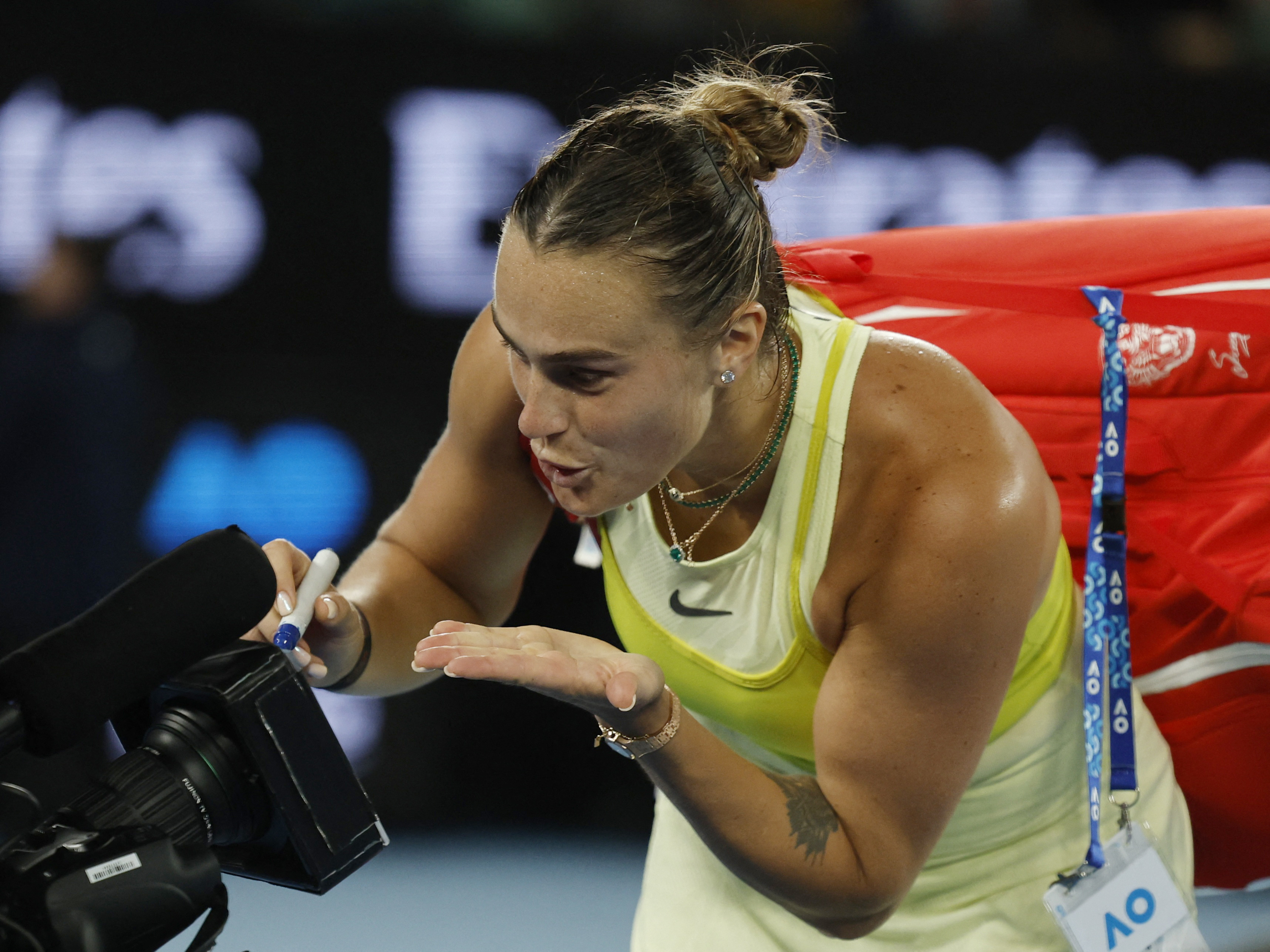 Sabalenka grinds down Badosa to reach Australian Open final