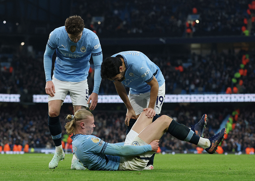 City’s Haaland in race to be fit for Spurs clash, says Guardiola