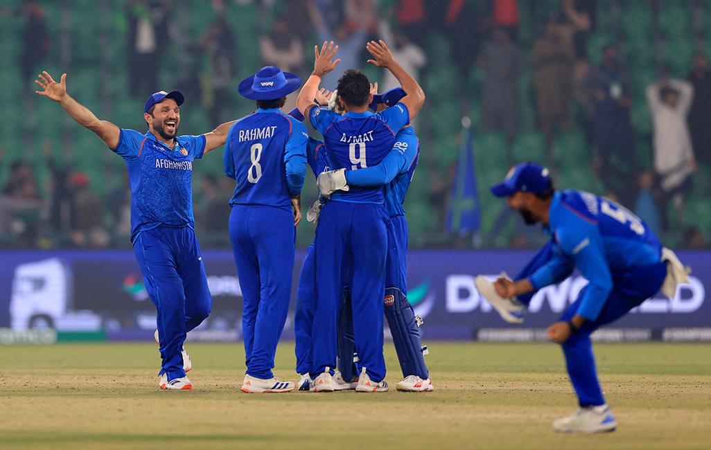 England knocked out of Champions Trophy by Afghanistan