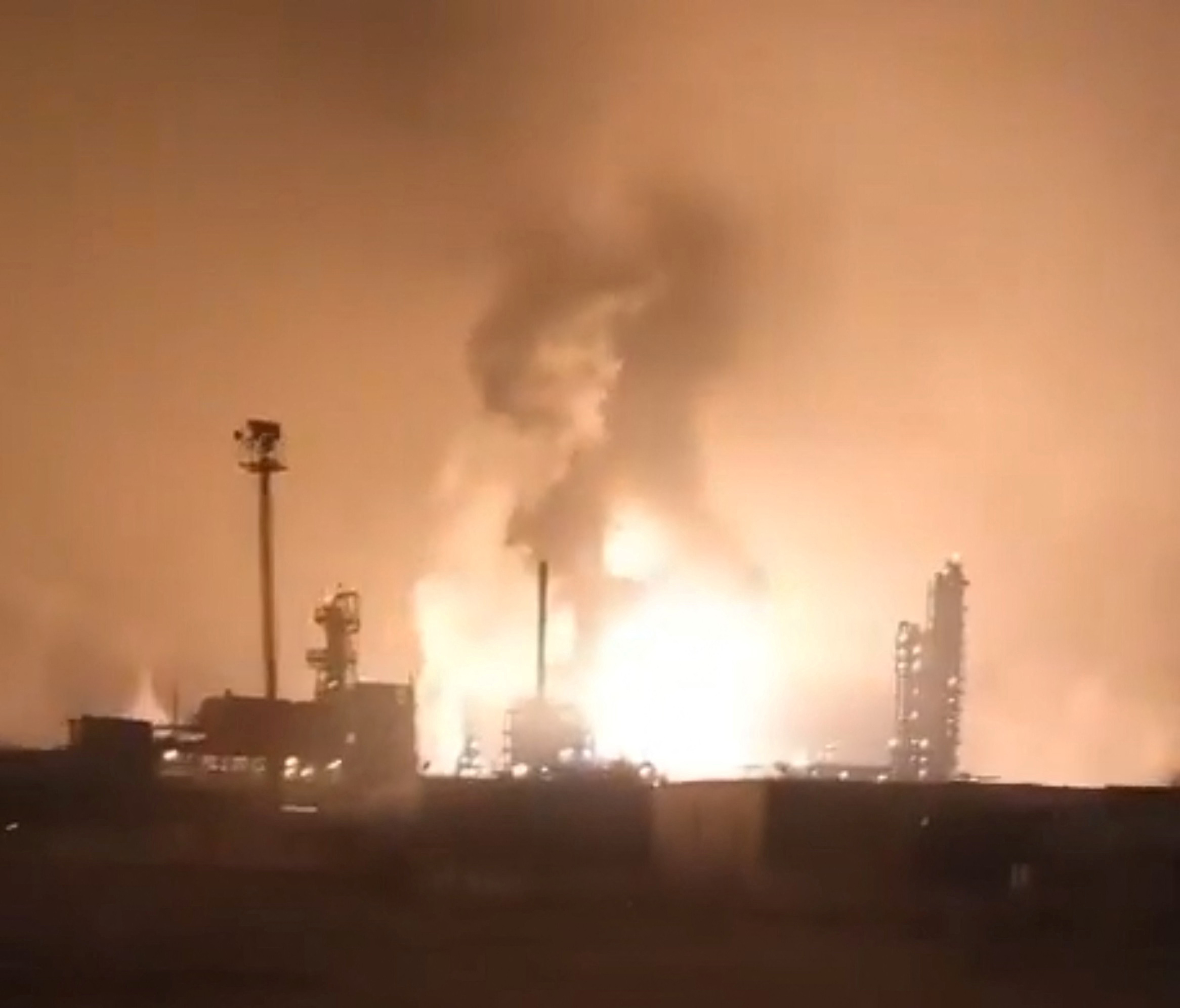 Russians told not to panic over ‘gas cloud’ in city near plant struck by Ukraine